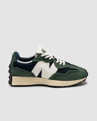 New Balance 327 Midnight Green