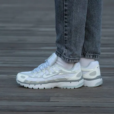 Nike P-6000 White Grey
