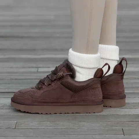 Ugg Lowmel Sneaker Chocolate Brown