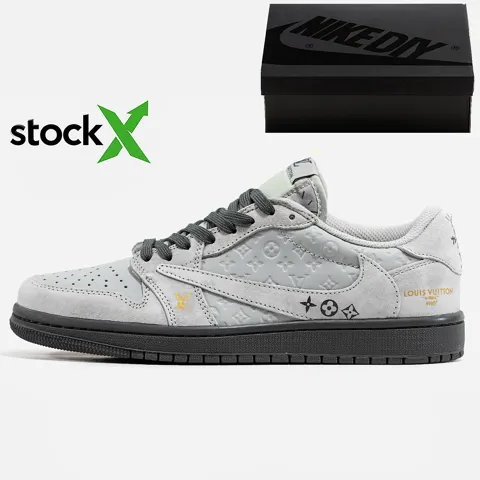 2757 Nike Air Jordan 1 Low x Travis Scott x Louis Vuitton
