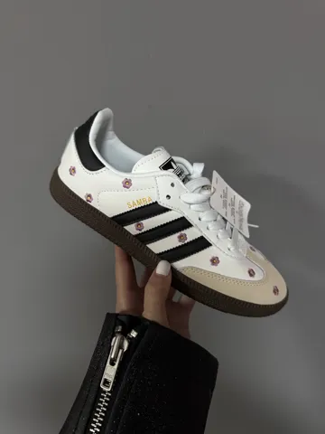ADIDAS SAMBA | FLORAL WHITE premium (8)