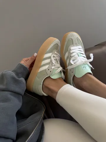 ADIDAS SAMBA | PLATFORM OLIVE premium (р)
