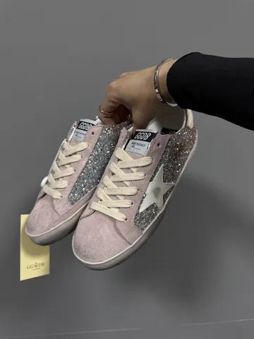GOLDEN GOOSE SSTAR | DIRTY PINK / SPARKLES premium (1)