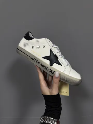 GOLDEN GOOSE | GGDB SSTAR | WHITE/BLACK INSCRIPTION prem (4)